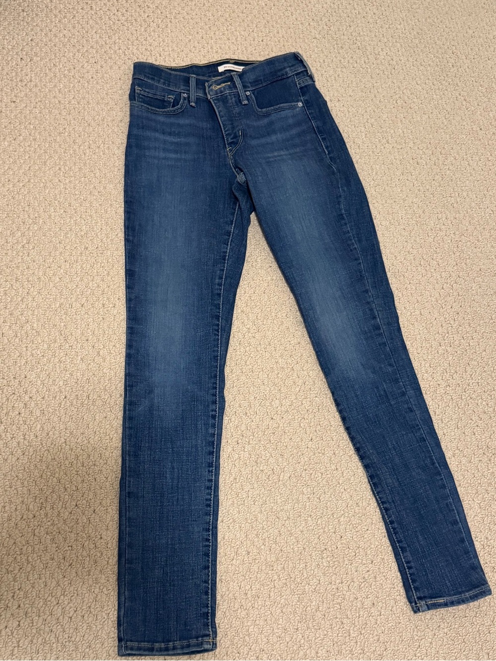 Levi's Women's Dark Blue Skinny Jeans